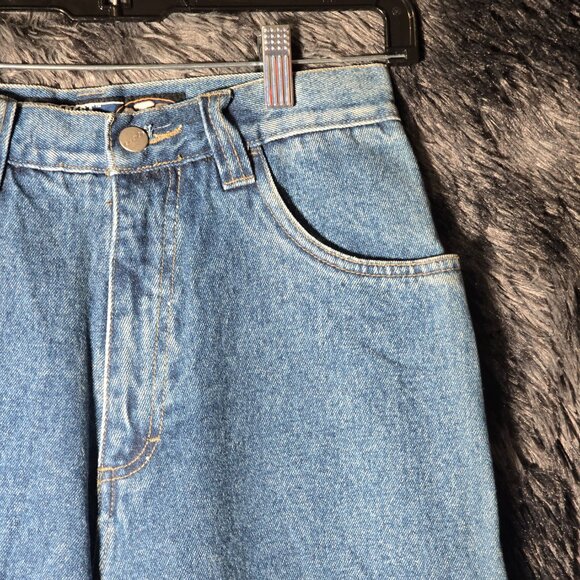 OTB On The Brink Denim Carpenter Shorts Men’s 28 Y2K Vintage Deadstock - Picture 3 of 10